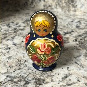 Hand painted Russian nesting doll